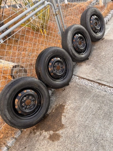 ボンゴ　タイヤホイールセット　4.5Jx14 +50 PCD114.3 5穴　4本