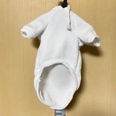 犬 服 ドッグウェア パーカー 大根 かぶ ホワイト 白の画像
