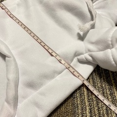 犬 服 ドッグウェア パーカー 大根 かぶ ホワイト 白の画像