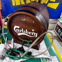 カールスバーグ 樽型ビールサーバー 氷冷式 インテリアの画像