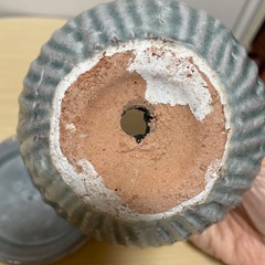 植木鉢  オシャレ鉢 水色の画像