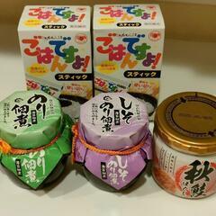 のり佃煮、鮭フレークセット