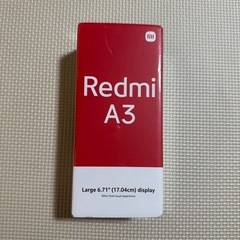 新品Redmi A3