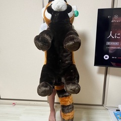 値下げしました！超BIGレッサーパンダ ぬいぐるみの画像