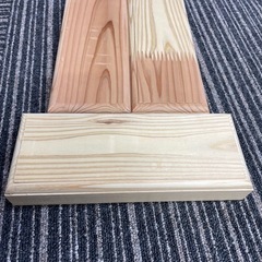木レンガ　木タイル　木ブロック　杉　杉材　国産杉　新品の画像