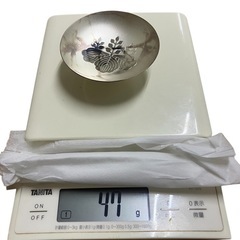 新品　箱付き　純銀　銀杯　47g

