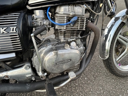 バイク CB400T