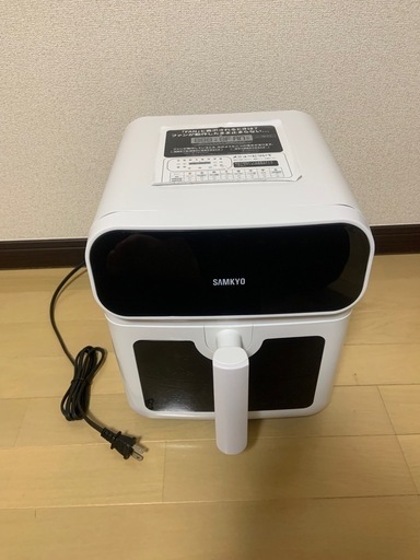 大容量エアフライヤー　箱\u0026レシピ付き