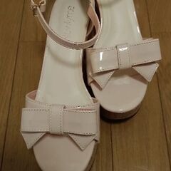 厚底ヒールあげます！ピンク