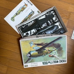 軍用機　スケールモデル　3機まとめての画像