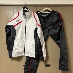 アシックス ウィンドブレーカー セットアップ 上下セット Lサイズ