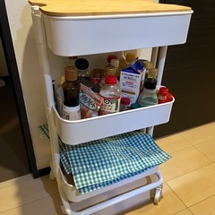 ロースコグワゴン　+ まな板　35 45 78cm
