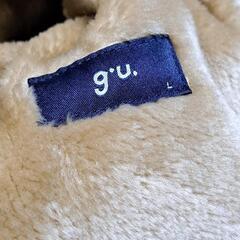 GU g.u. ジーユー ジャケット L 上着 秋冬 ジップアップ ベルトの画像