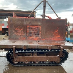筑水キャニコム BFY702 林内作業車 クローラー 運搬車 最大積載量750㎏ ウインチ エンジン始動 中古 引き取り限定の画像