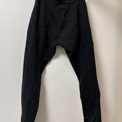 ブラック 乗馬用キュロット レディースLサイズの画像