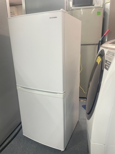 配送設置無料　保証付き　2022年製 IRSD-14A-W 冷蔵庫 ホワイト [142L /2ドア /右開きタイプ] 