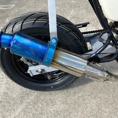 HONDA白エイプ50ccの画像