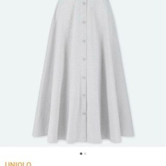 値下げ✨新品　
ユニクロ フロントボタン サーキュラー スカート S