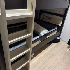 子ども用二段ベッドの画像