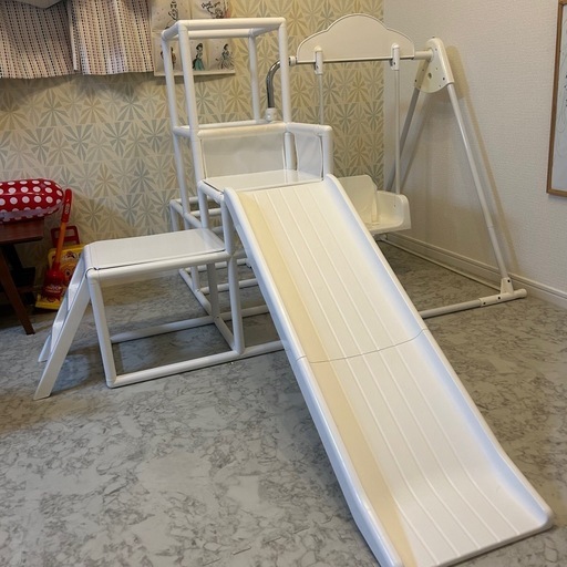 室内用ジャングルジム　ブランコ　滑り台　鉄棒　キッズ　折りたたみ