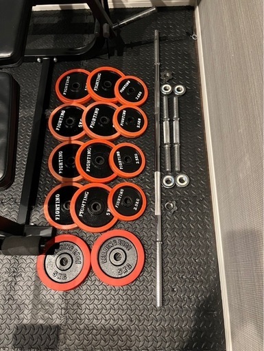 ホームビルダーセット☆ファイティングロード☆バーベル︎筋トレ