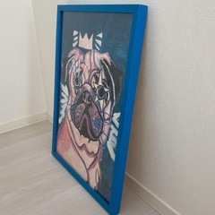 パグ　絵の画像