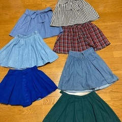 スカート、キロット　中古の画像