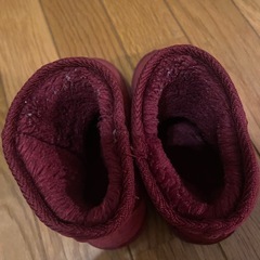 ムートンブーツ 18cmの画像