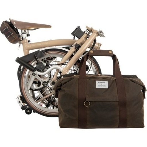 激レアかつほぼ新品】BROMPTON×バブアーコラボ 折りたたみ自転車