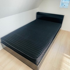 【引取限定】セミダブルベット(マットレスセット)
