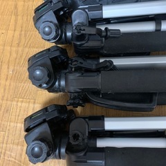 アルミ 三脚 3台　ONLASR F 6870A 専用バッグ付 の画像