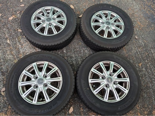 受け渡し決定　スタッドレスタイヤ　145/80R12