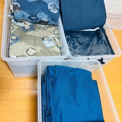 着物 紳士 まとめ売り 3箱　リメイクの画像