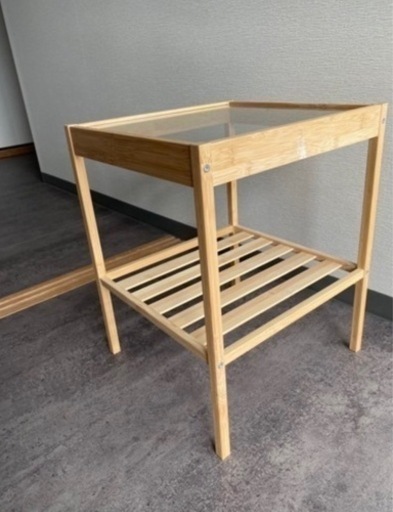 ✨交渉中✨【良品・最安値】IKEA イケア サイドテーブル ネスナ NESNA ナチュラル