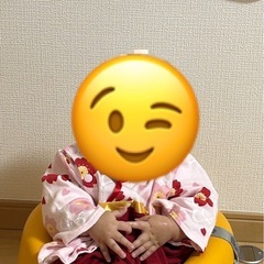 ハーフバースデータペストリーと袴ロンパースの画像