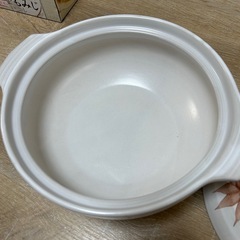 【決まりました】土鍋 新品未使用の画像
