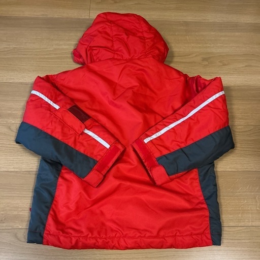 140㎝ 子ども用 赤 スキーウェアセット northface kids スキーウェア