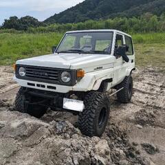デフロック　ランドクルーザー70 リフトアップ　5MT DIESEL
