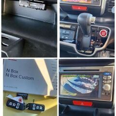 2012●N BOXカスタム●車検  2年 ●純正ナビ/TV/バックカメラ/両側パワースライダー/ETC/(ローン可)の画像