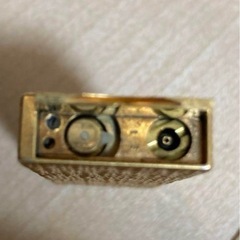 ダンヒル　ローラー式 スクエア ガスライター ゴールド スイス製の画像