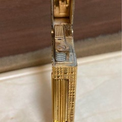 ダンヒル　ローラー式 スクエア ガスライター ゴールド スイス製の画像