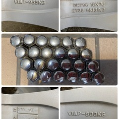 ハイエース用スタッドレスREVOGZタイヤ&ホイール　215/65/16の画像