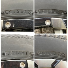 ハイエース用スタッドレスREVOGZタイヤ&ホイール　215/65/16の画像