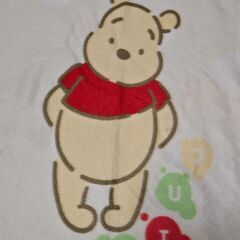 くまのプーさん ブランケット ひざ掛け 毛布 ディズニー 防寒 Pooh ベビーの画像