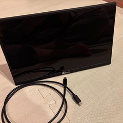 1/0引取必須　使用品　モバイルモニター 13インチ　マウスも