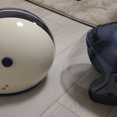 ヘルメット バイク 2個セットの画像