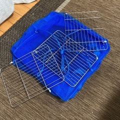 干物用ネット3段ファスナー付きの画像