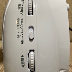 ジャンク　FM/AMラジオ付きCDラジカセの画像