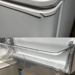 【引取先決定】冷蔵庫 三菱 MR-P15EF-KW 2020年製 146L 2ドア 右開きの画像