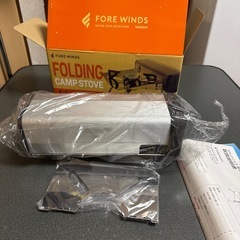 新品未使用　FORE WINDSカセットコンロの画像
